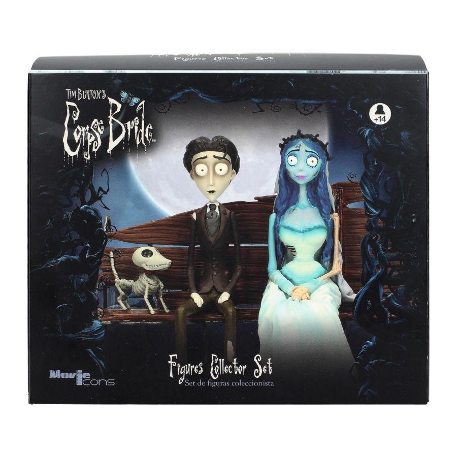SDTWRN89688 Corpse Bride - Victor and Emily on Bench 1:10 Scale Figure Set - SD Toys - Titan Pop Culture