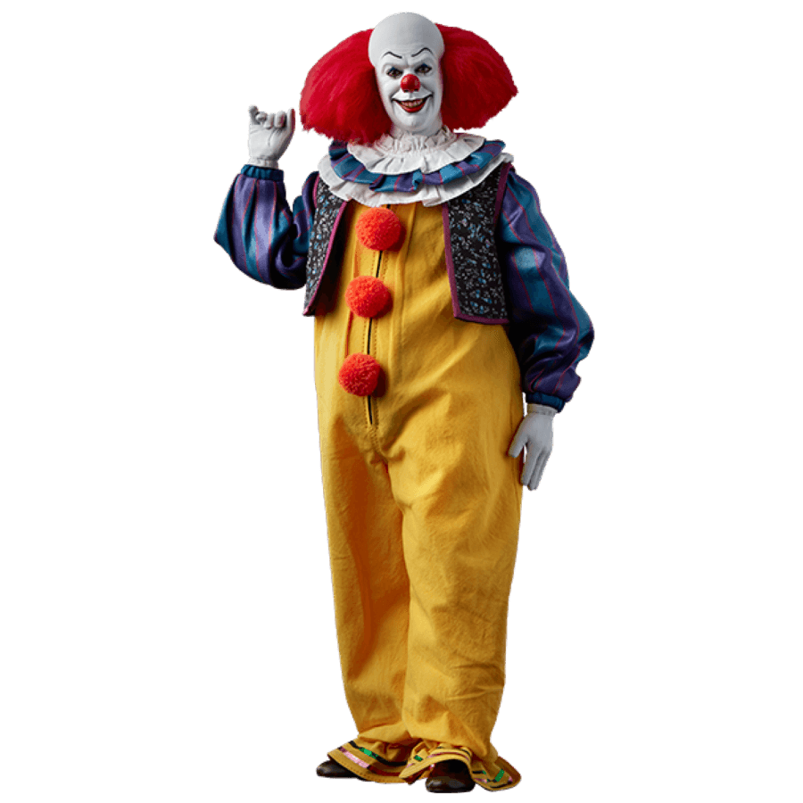 SID100479 It (1990) - Pennywise 1:6 Scale Action Figure - Sideshow Collectibles - Titan Pop Culture
