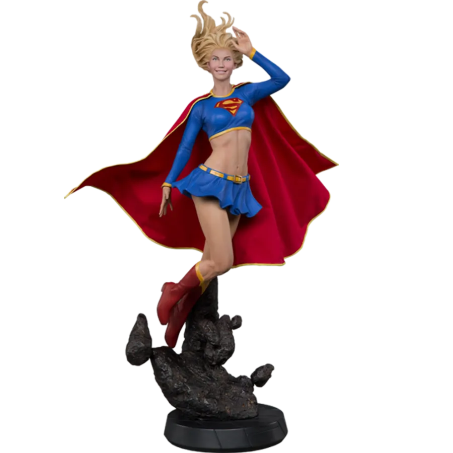 Superman - Supergirl Premium Format 1:4 Scale Statue