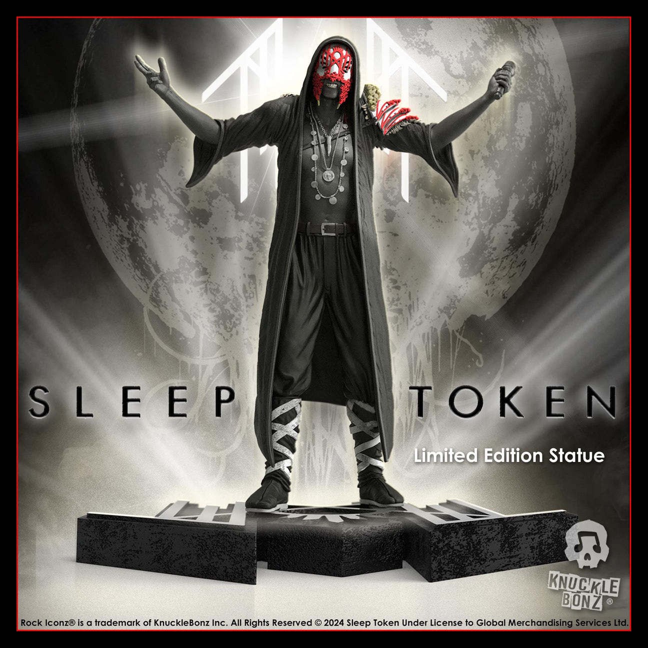 KNUSLEEPTOKEN100 Sleep Token - Vessel Rock Iconz Statue - KnuckleBonz - Titan Pop Culture