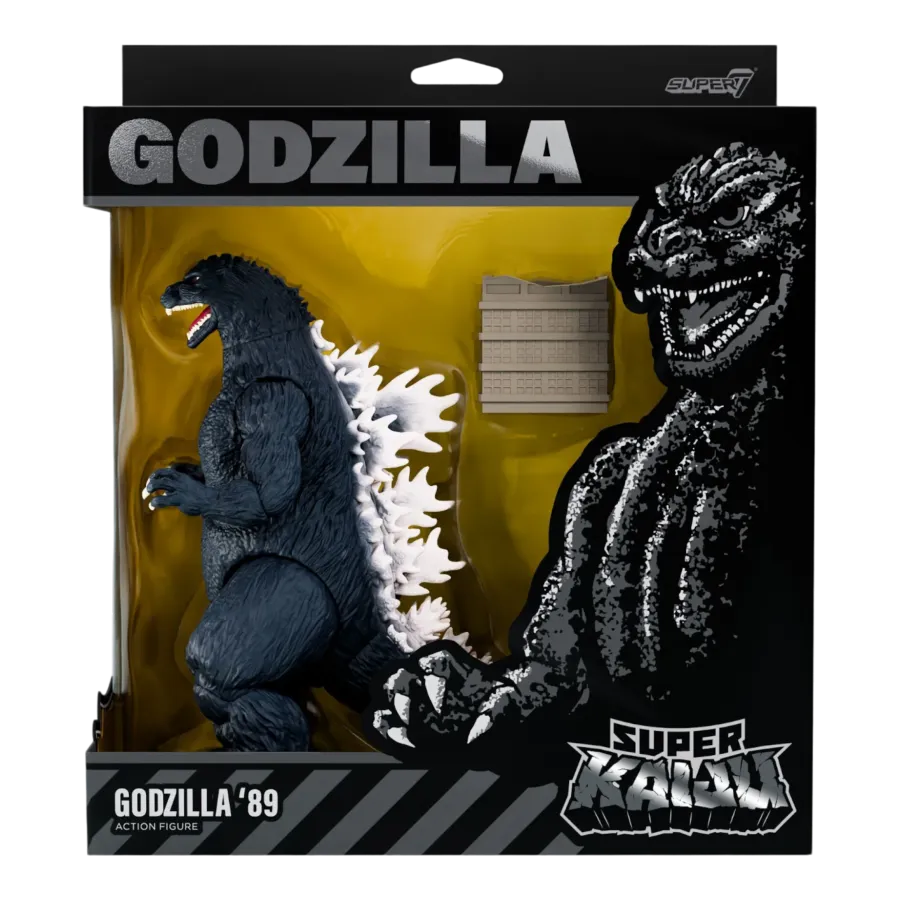 SUPDE-TOHO-08972 Godzilla - Godzilla (1989) Super Kaiju Wave 01 Figure - Super7 - Titan Pop Culture