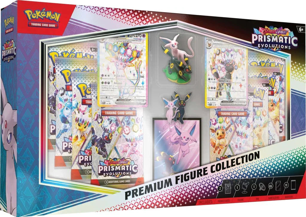 Pokemon TCG: Scarlet & Violet—Prismatic Evolutions Premium Figure Collection