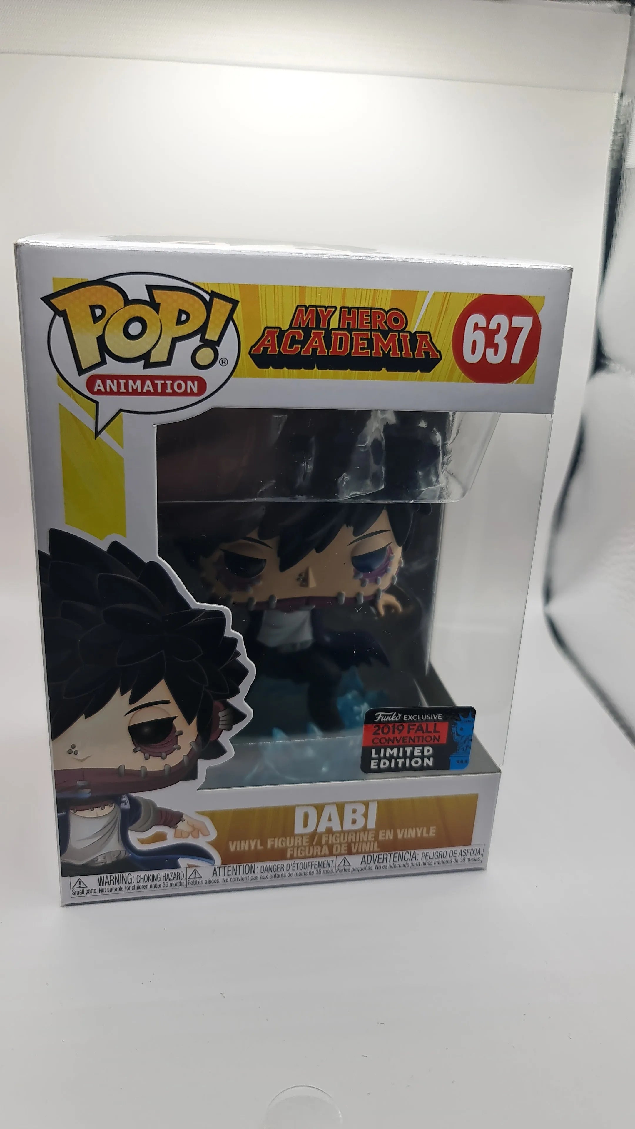 我的英雄学院 - Dabi NYCC 大会圣杯稀有拱形流行黑胶唱片！