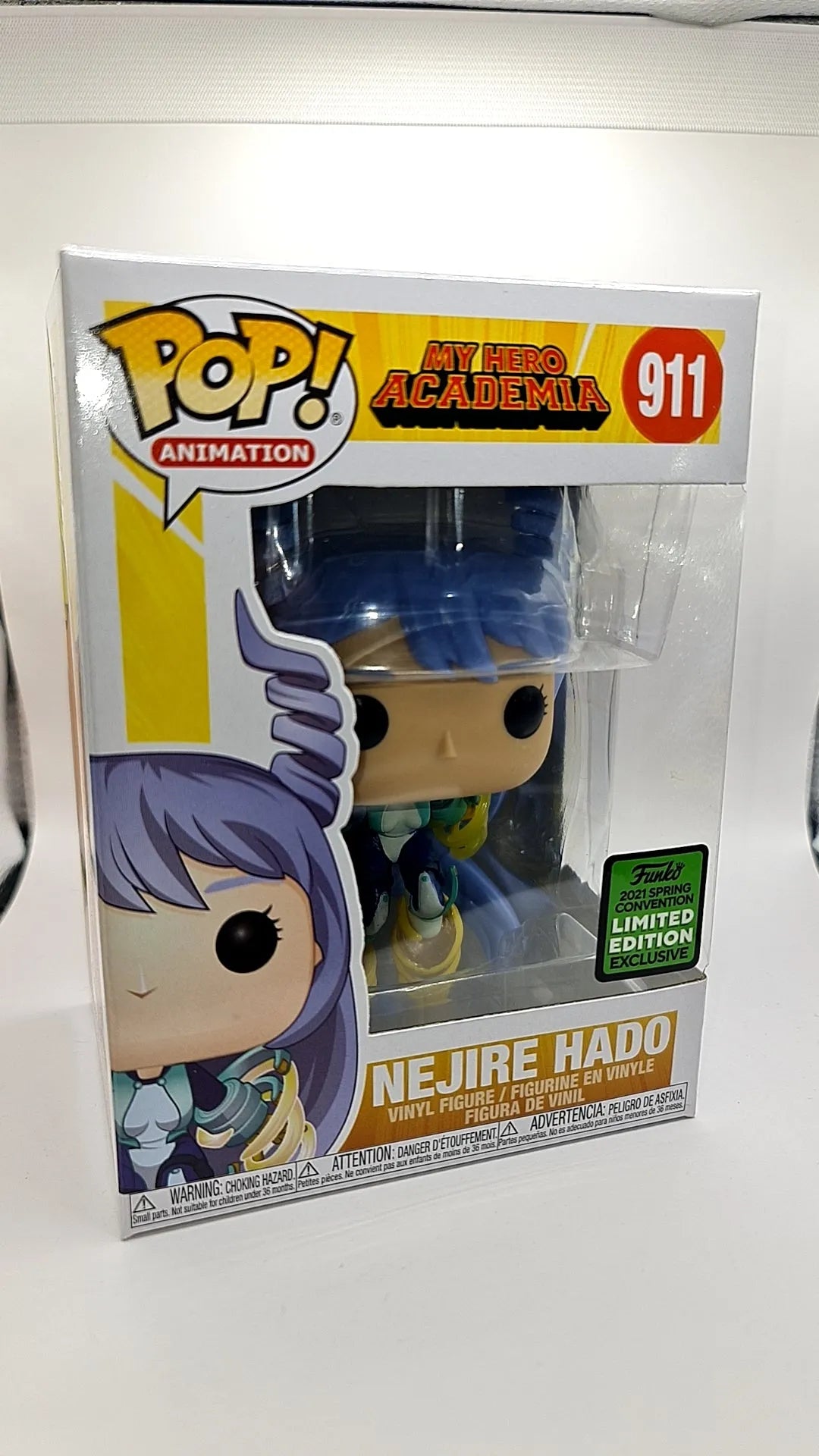 My Hero Academia - Nejire Hado 2021 ECCC Rare Exclusive Pop! Vinyl