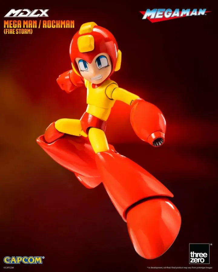 THR3Z08740EO Megaman - Megaman / Rockman (Fire Storm) MDLX Figure - Threezero - Titan Pop Culture