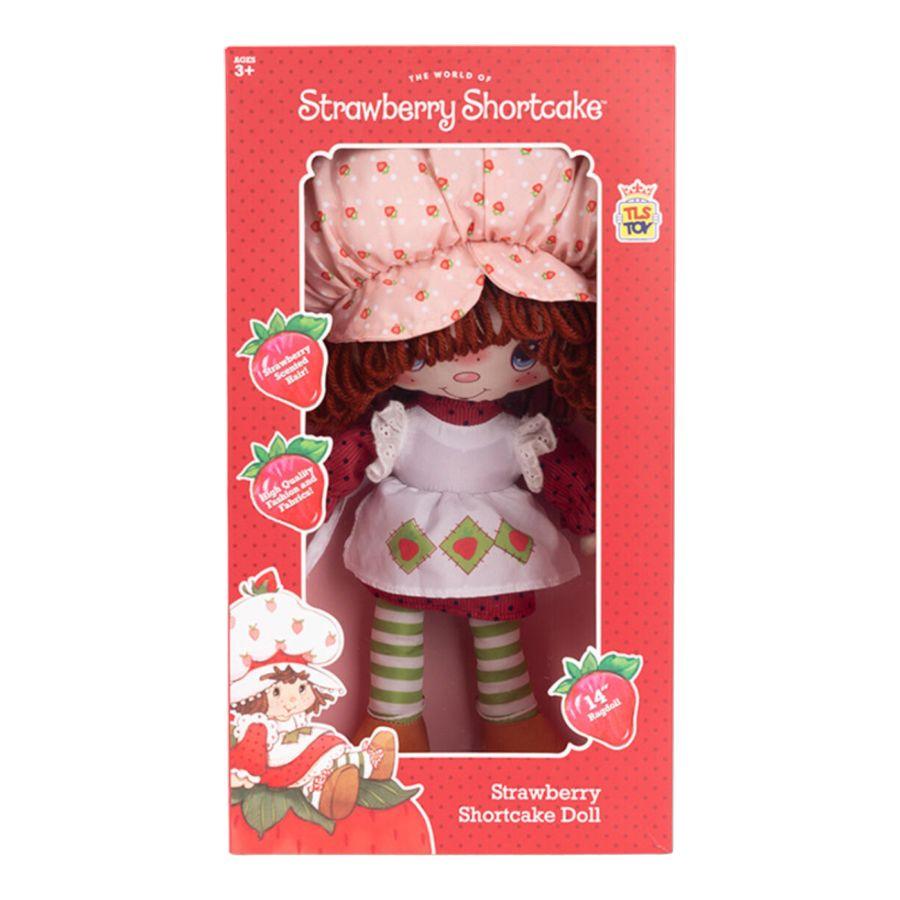TLS14SSSTR02 Strawberry Shortcake - Classic Strawberry Shortcake 14" Rag Doll - The Loyal Subjects - Titan Pop Culture