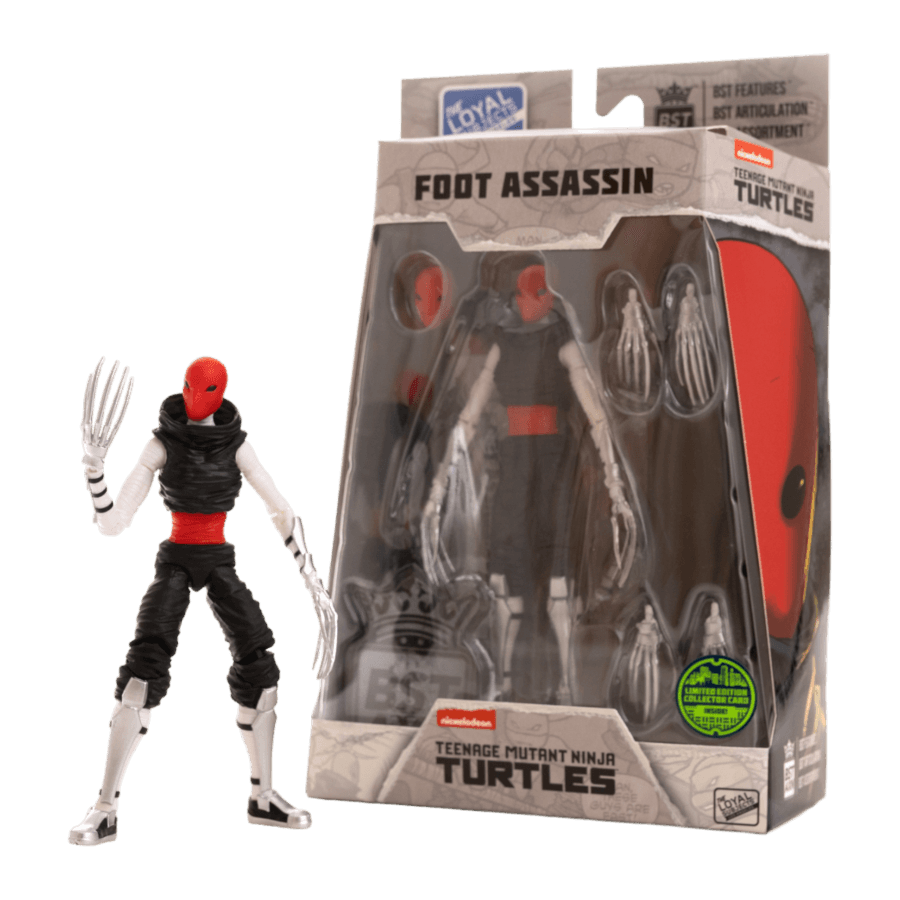 TLSBATMNTFOOWB07 Teeange Mutant Ninja Turtles (Comics) - Foot Assassin 5" BST AXN Action Figure - BST AXN - Titan Pop Culture