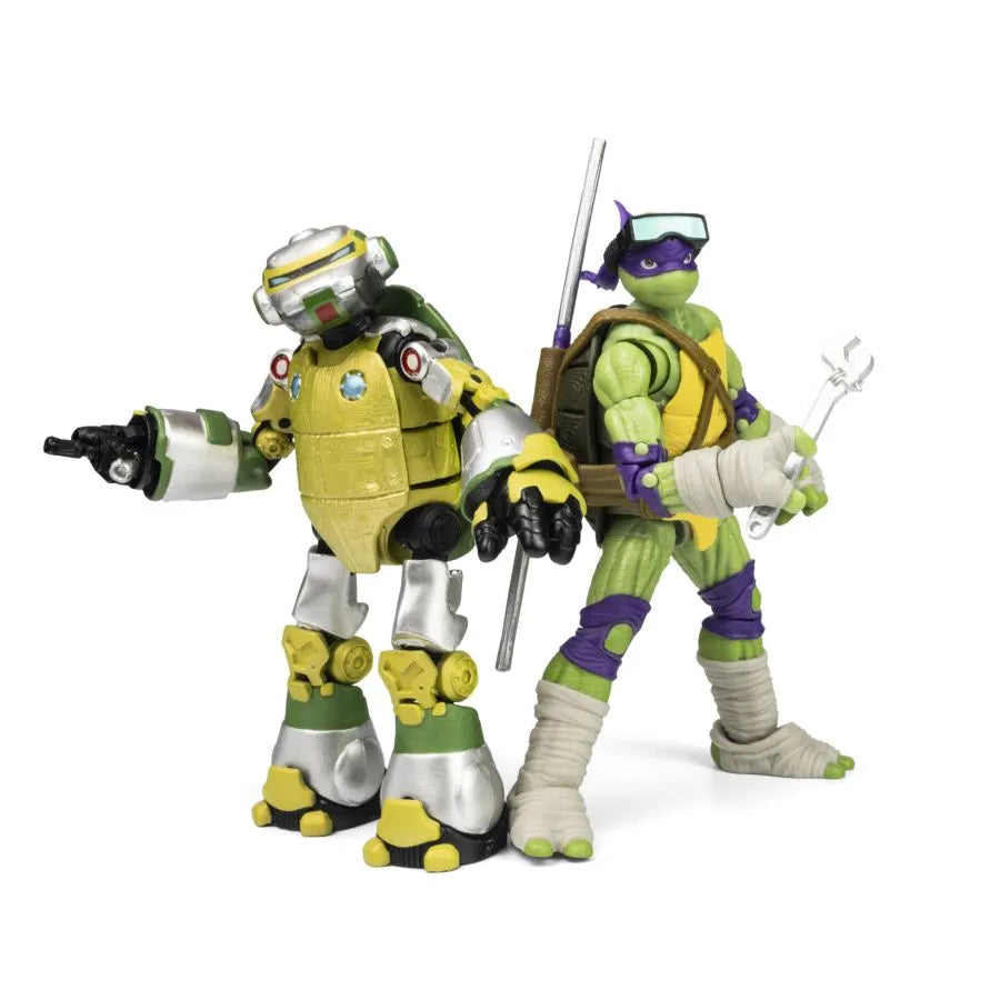 Teenage Mutant Ninja Turtles - Metalhead & Donatello BST AXN 1:15 Scale Action Figure [2 Pack]