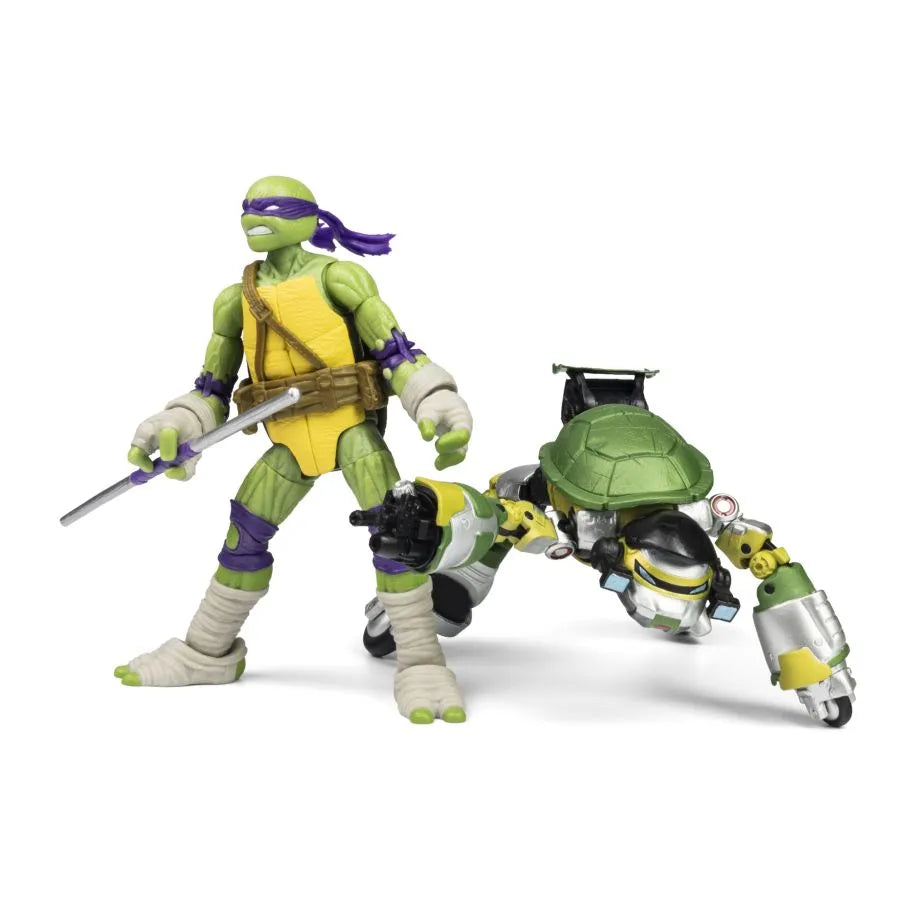 Teenage Mutant Ninja Turtles - Metalhead & Donatello BST AXN 1:15 Scale Action Figure [2 Pack]