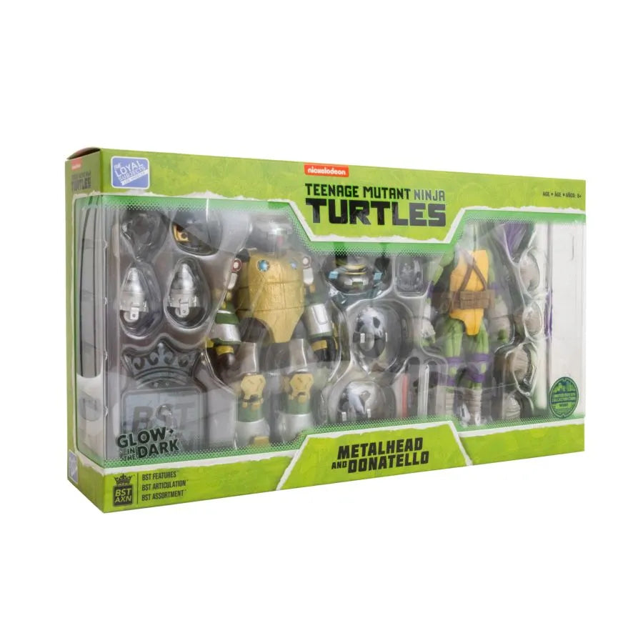 Teenage Mutant Ninja Turtles - Metalhead & Donatello BST AXN 1:15 Scale Action Figure [2 Pack]