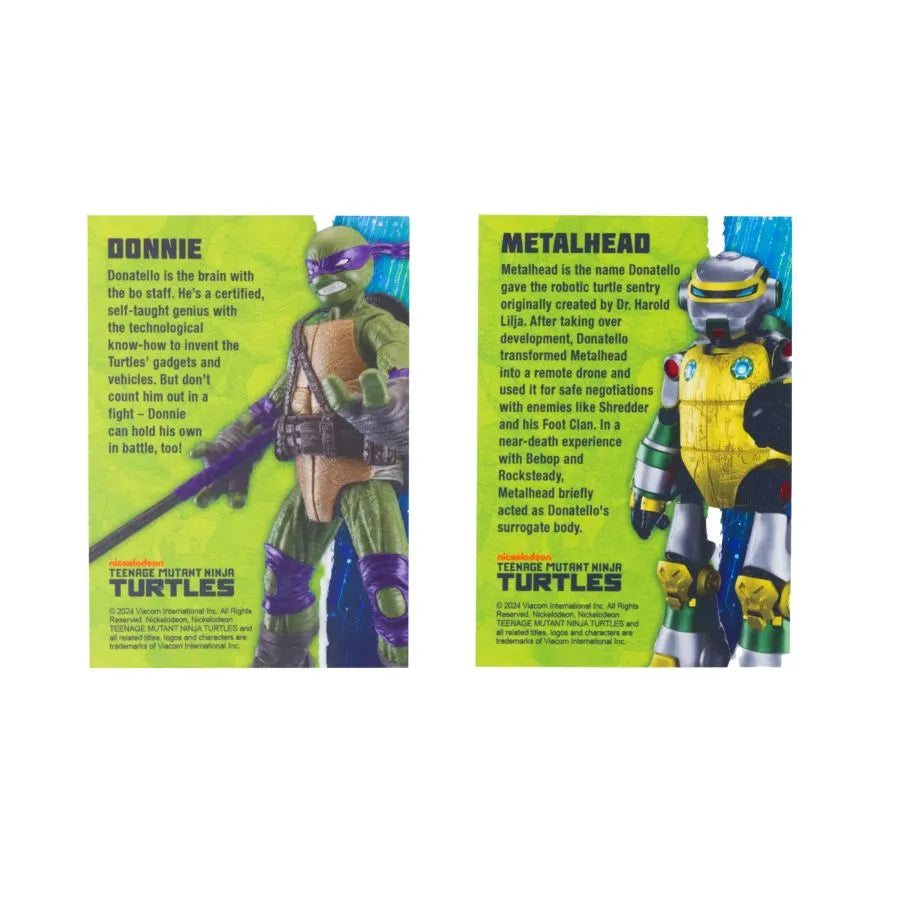 Teenage Mutant Ninja Turtles - Metalhead & Donatello BST AXN 1:15 Scale Action Figure [2 Pack]