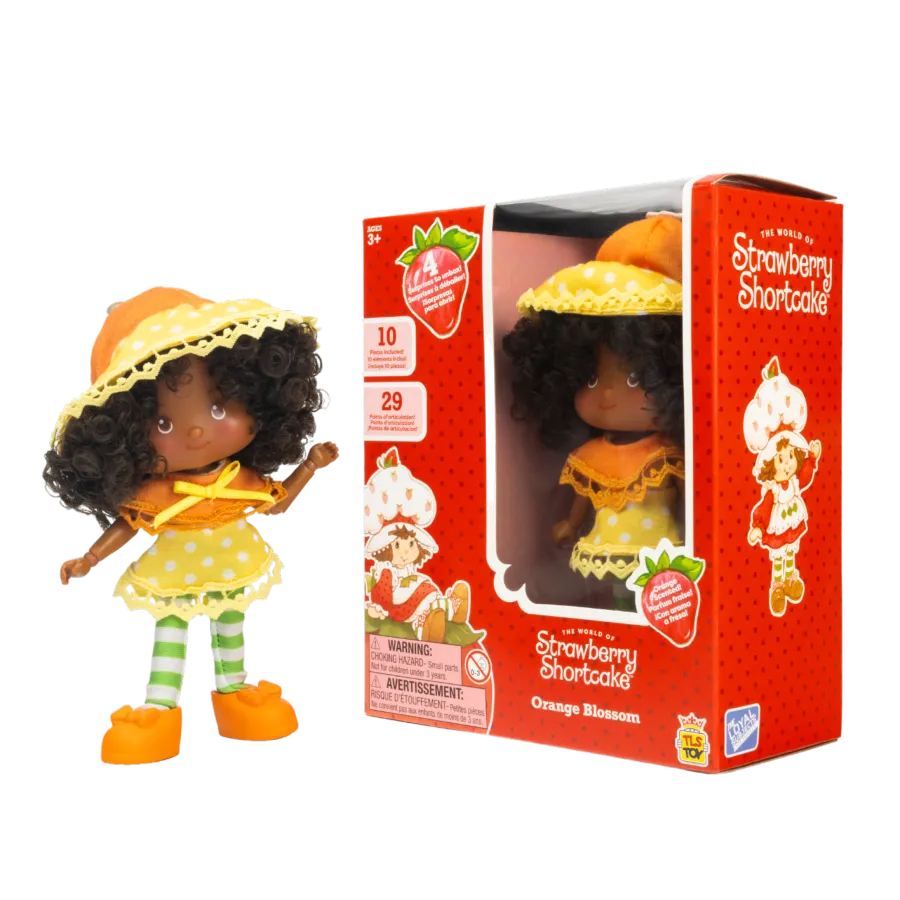 TLSFD5SSORA01 Strawberry Shortcake - Orange Blossom 5.5'' Fashion Doll - The Loyal Subjects - Titan Pop Culture