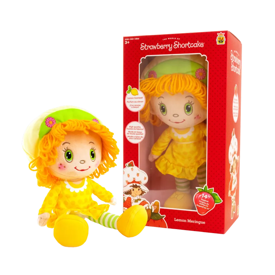 Strawberry Shortcake - Lemon Merinqure 14" Rag Doll