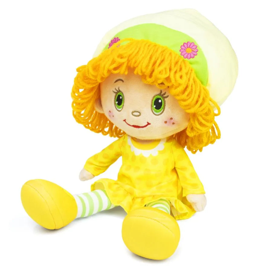 Muñeca de trapo de 14" de Strawberry Shortcake y Lemon Merinqure