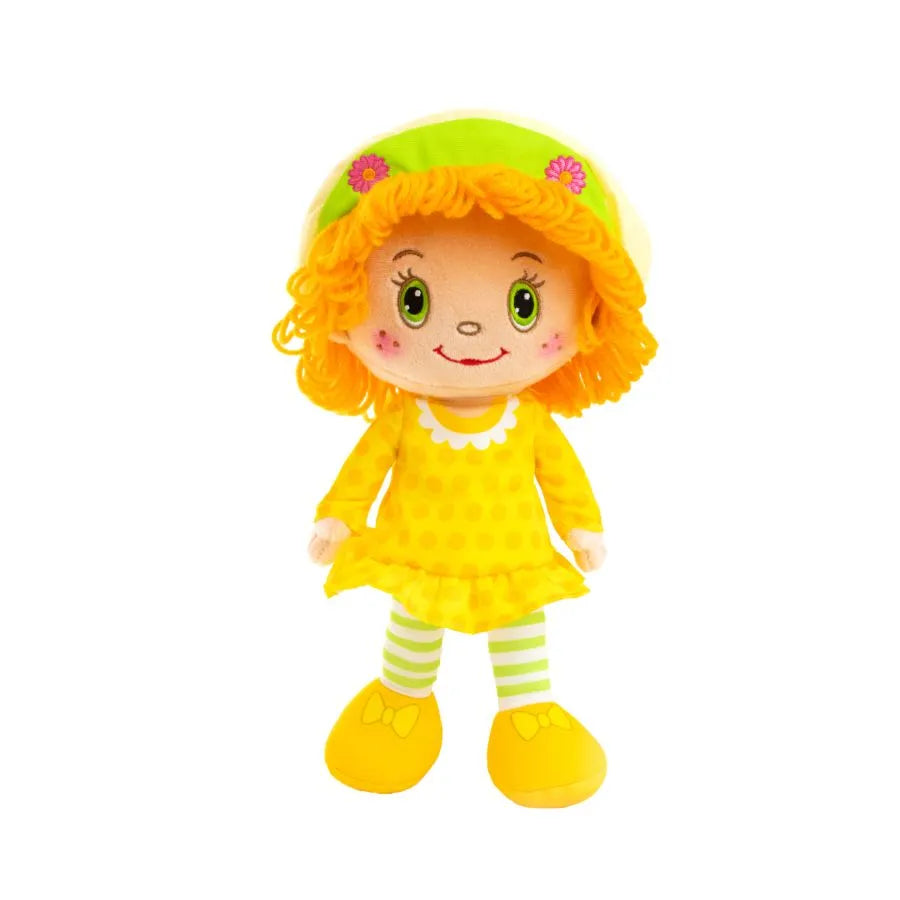 Muñeca de trapo de 14" de Strawberry Shortcake y Lemon Merinqure