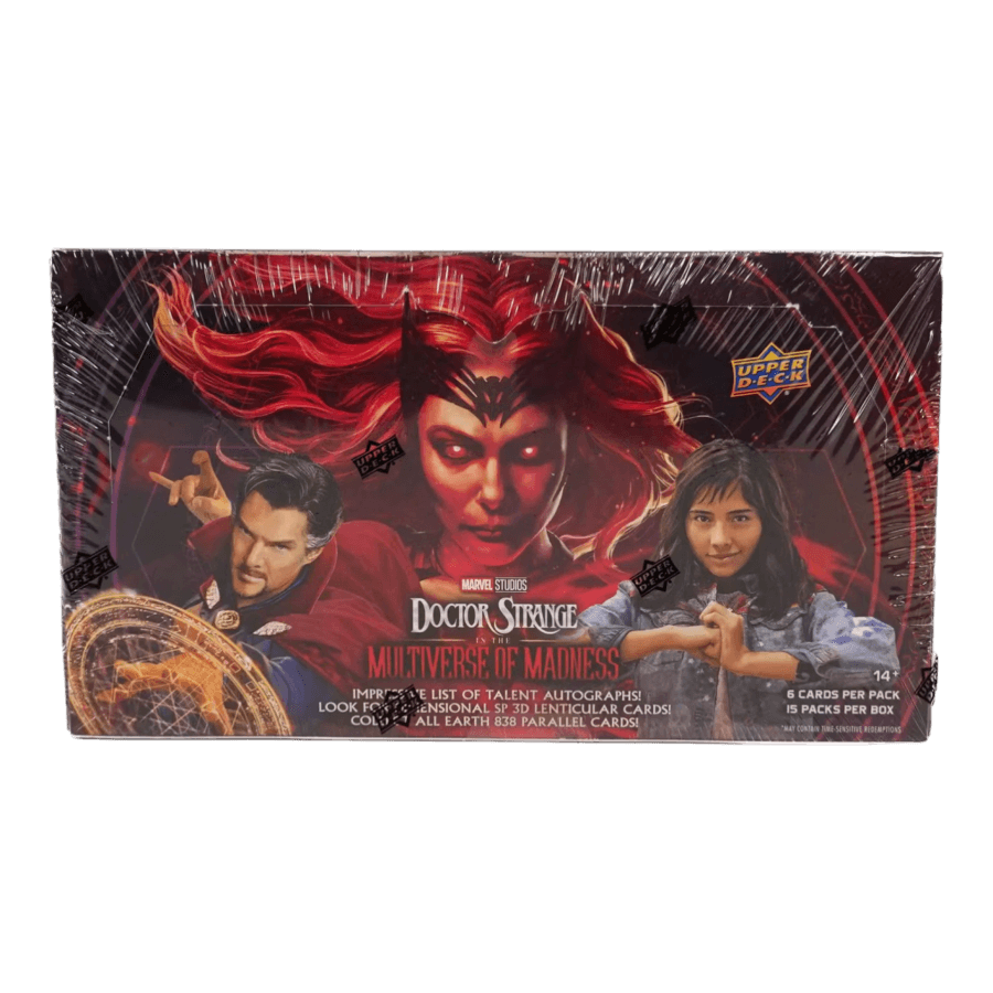 UPP14382 Doctor Strange 2: Multiverse of Madness - Hobby Trading Cards (Display of 15) - Upper Deck - Titan Pop Culture