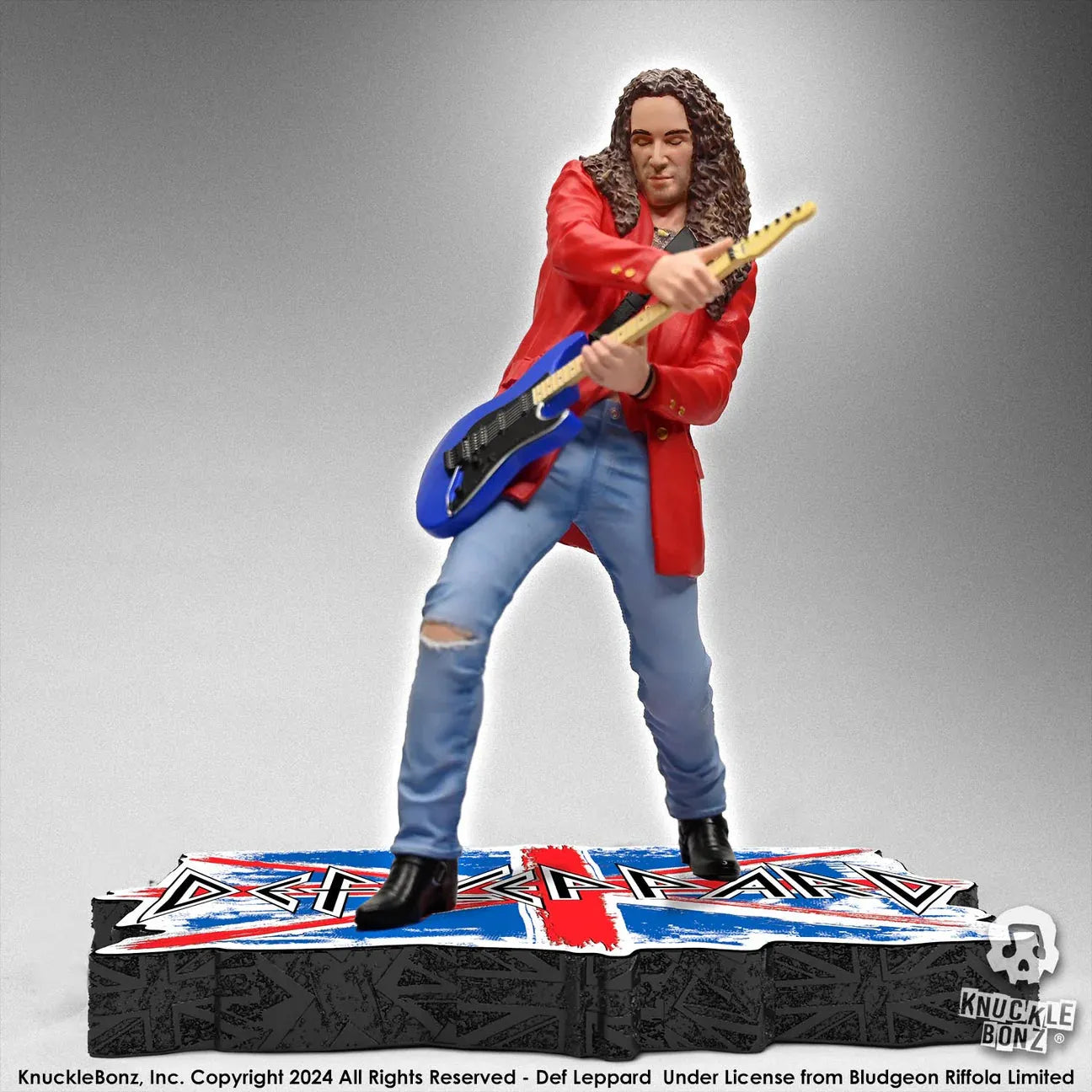 KNUDEFLEP100 Def Leppard - Band Members (Set of 5) Rock Iconz Statues - KnuckleBonz - Titan Pop Culture