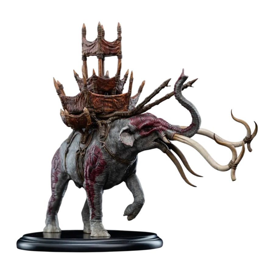 The Lord of the Rings - Mumak in Battle Miniature Statue