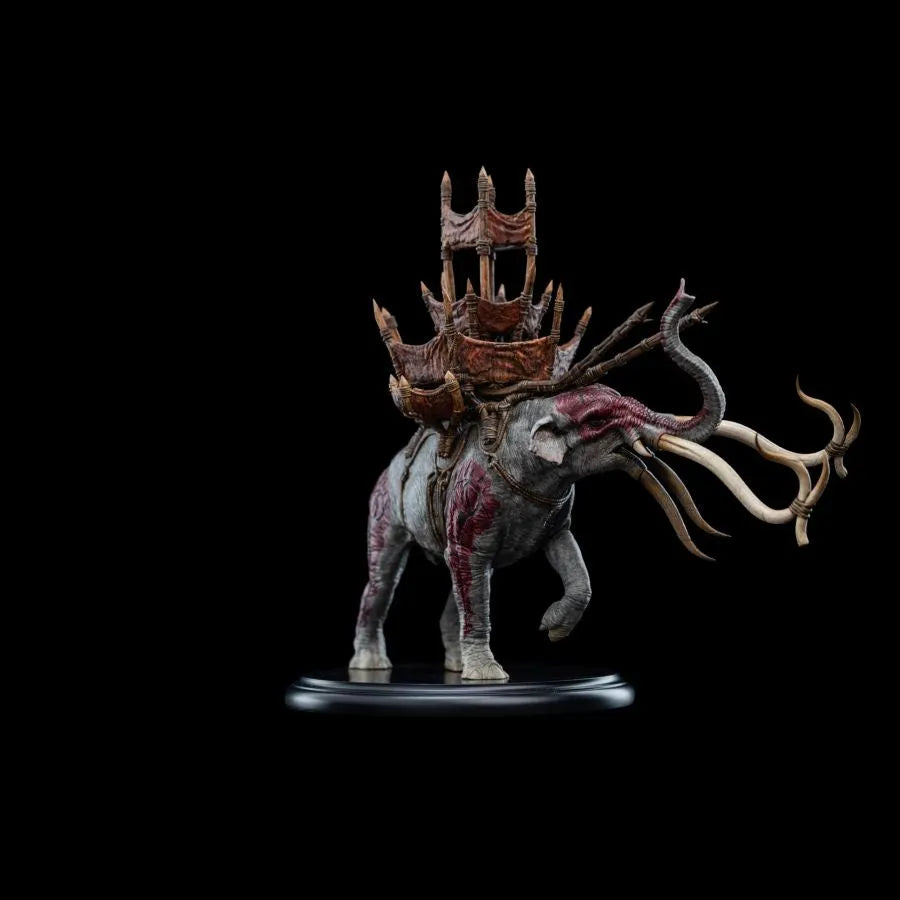 The Lord of the Rings - Mumak in Battle Miniature Statue