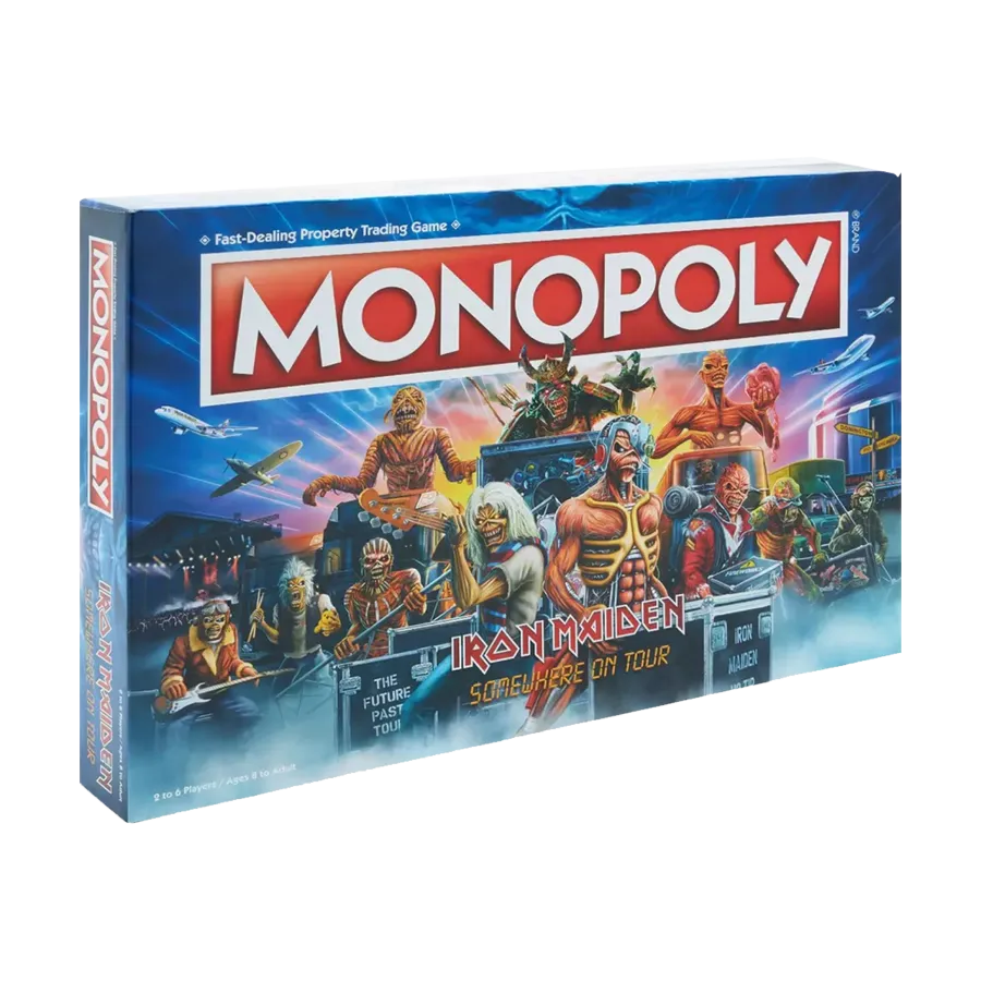 VR-101468 Iron Maiden Monopoly - Winning Moves - Titan Pop Culture