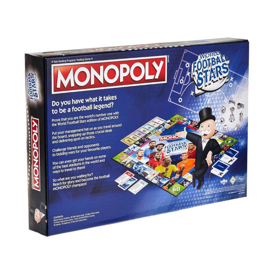 WINWM01927 Monopoly - World Football Stars Edition - Winning Moves - Titan Pop Culture