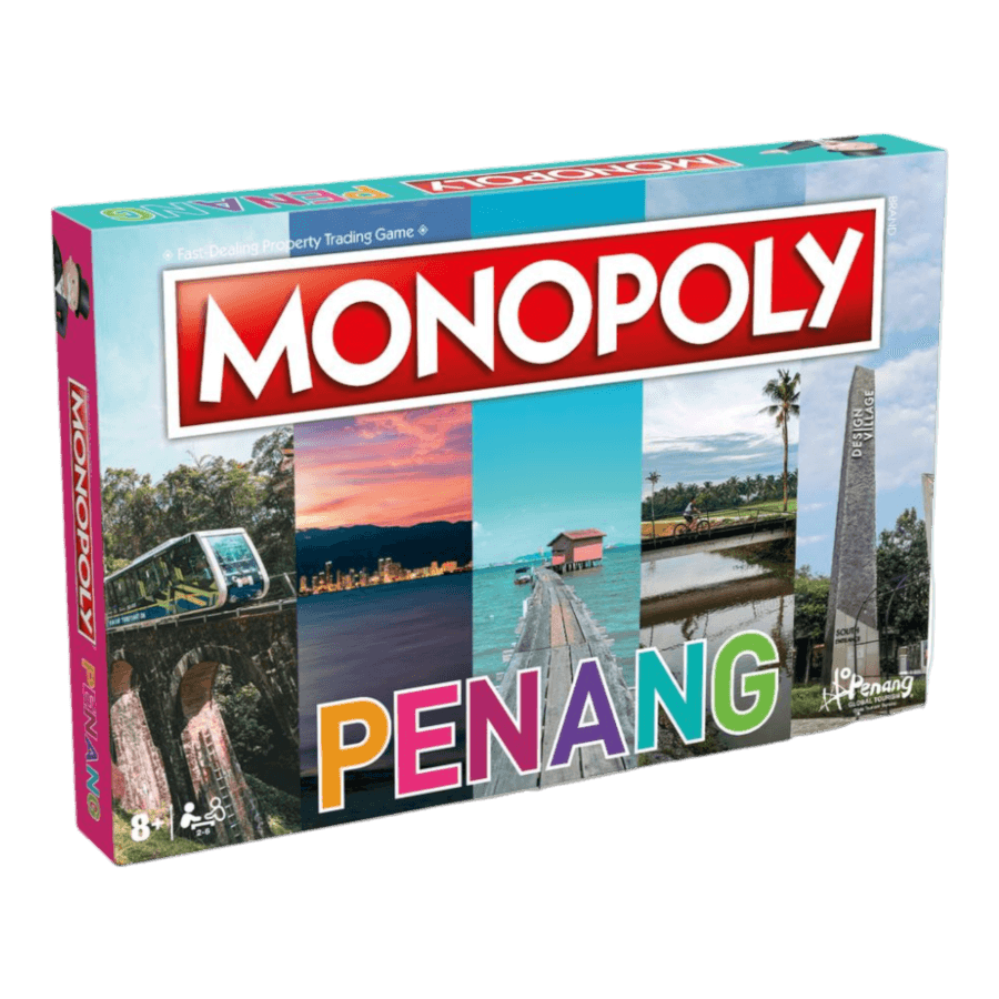WINWM04239 Monopoly - Penang Edition - Winning Moves - Titan Pop Culture