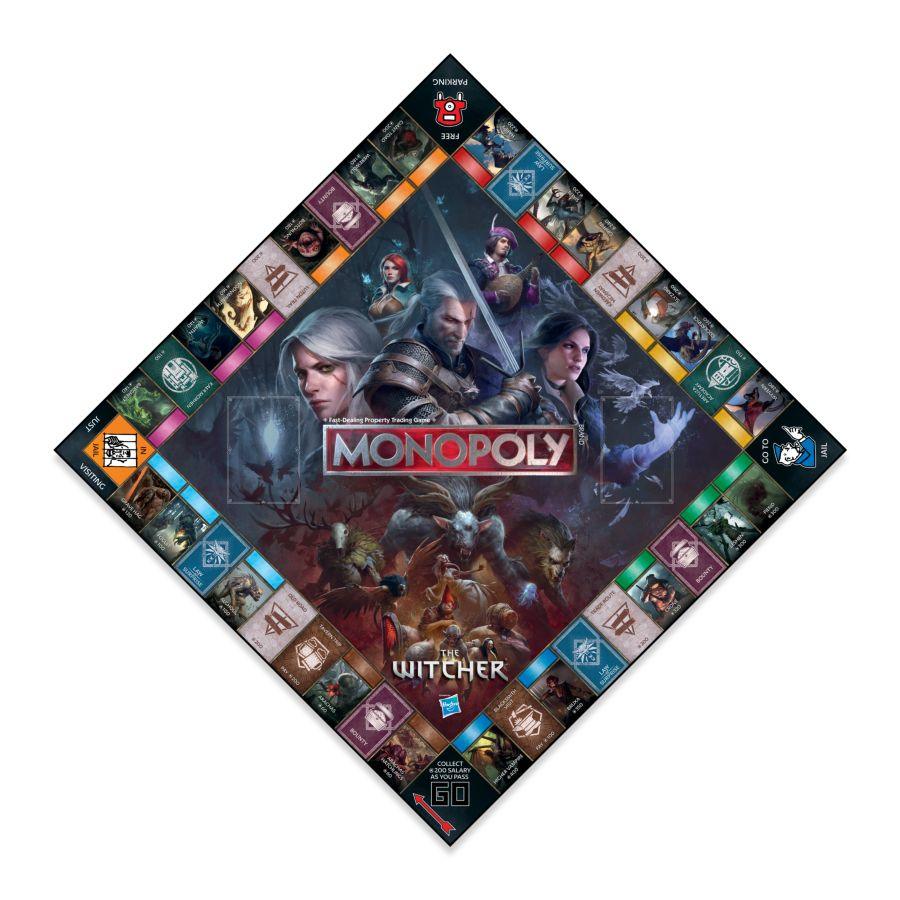 WINWM04623 Monopoly - The Witcher Edition - Winning Moves - Titan Pop Culture