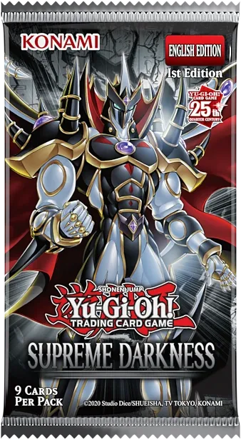 KON18917 Yu-Gi-Oh - Supreme Darkness Booster (Display of 24) - Konami - Titan Pop Culture