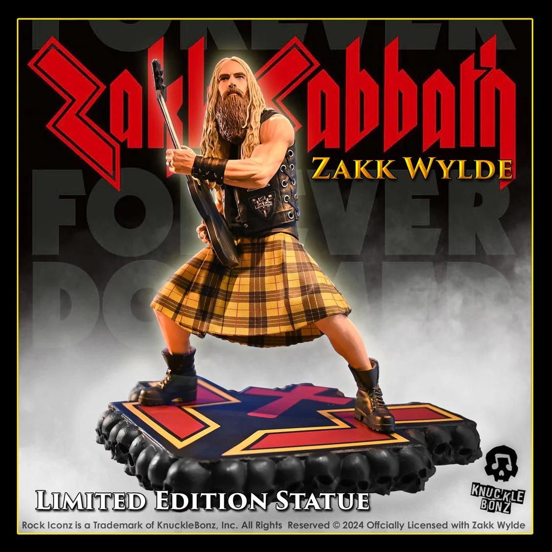 KNUZAKK200 Zakk Wylde - Zakk Wylde 2 Rock Iconz Statue - KnuckleBonz - Titan Pop Culture