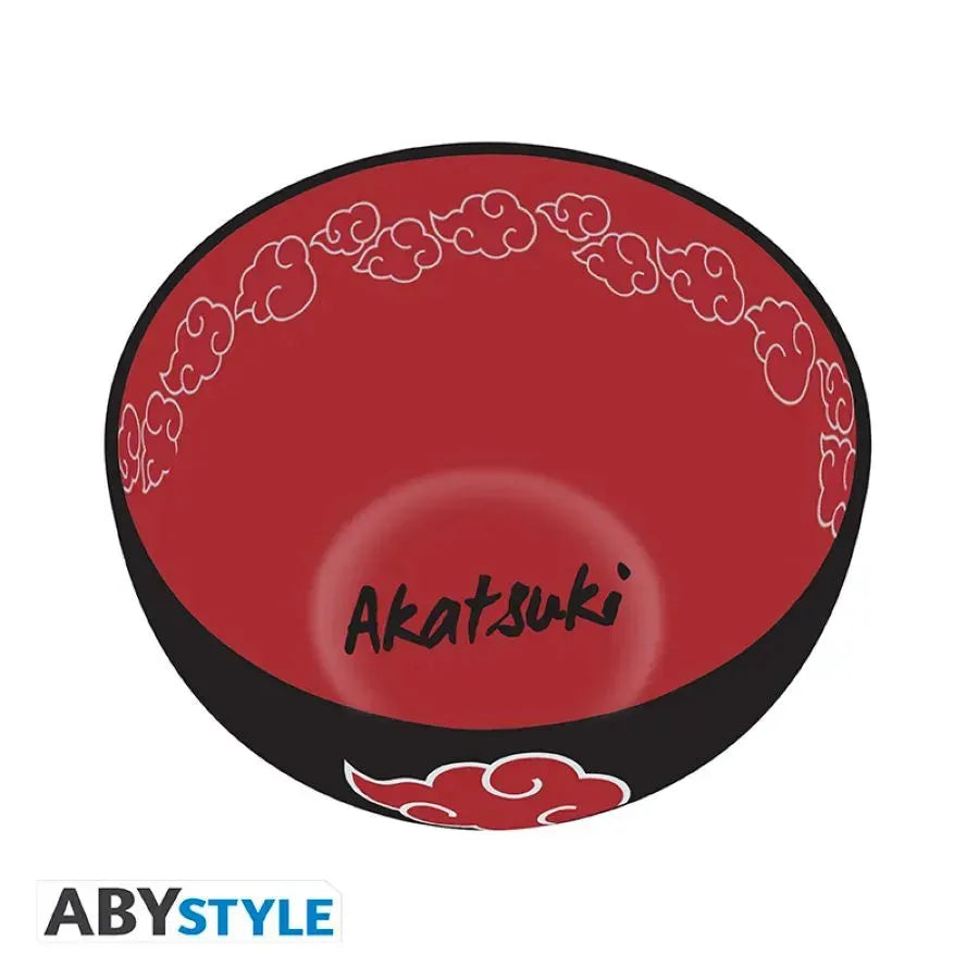 ABYBOL052 Naruto Shippuden - Akatuki Stoneware Bowl (600ml) - ABYstyle - Titan Pop Culture