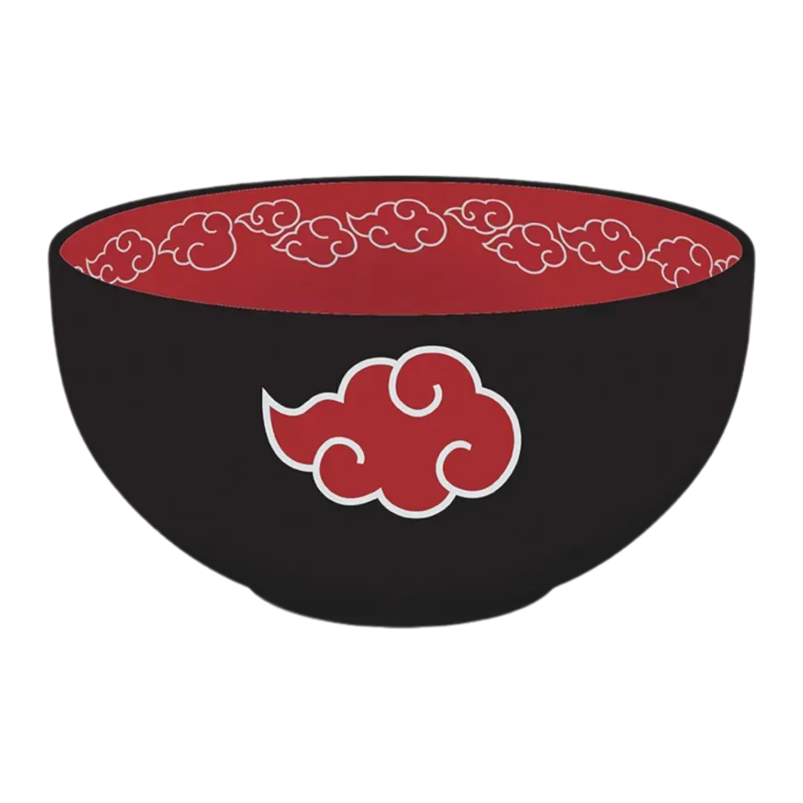 ABYBOL052 Naruto Shippuden - Akatuki Stoneware Bowl (600ml) - ABYstyle - Titan Pop Culture