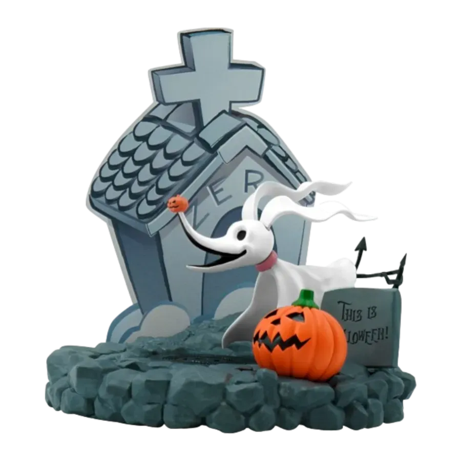 ABYFIG038 The Nightmare Before Christmas - Zero 1:10 Scale Figure - ABYstyle - Titan Pop Culture