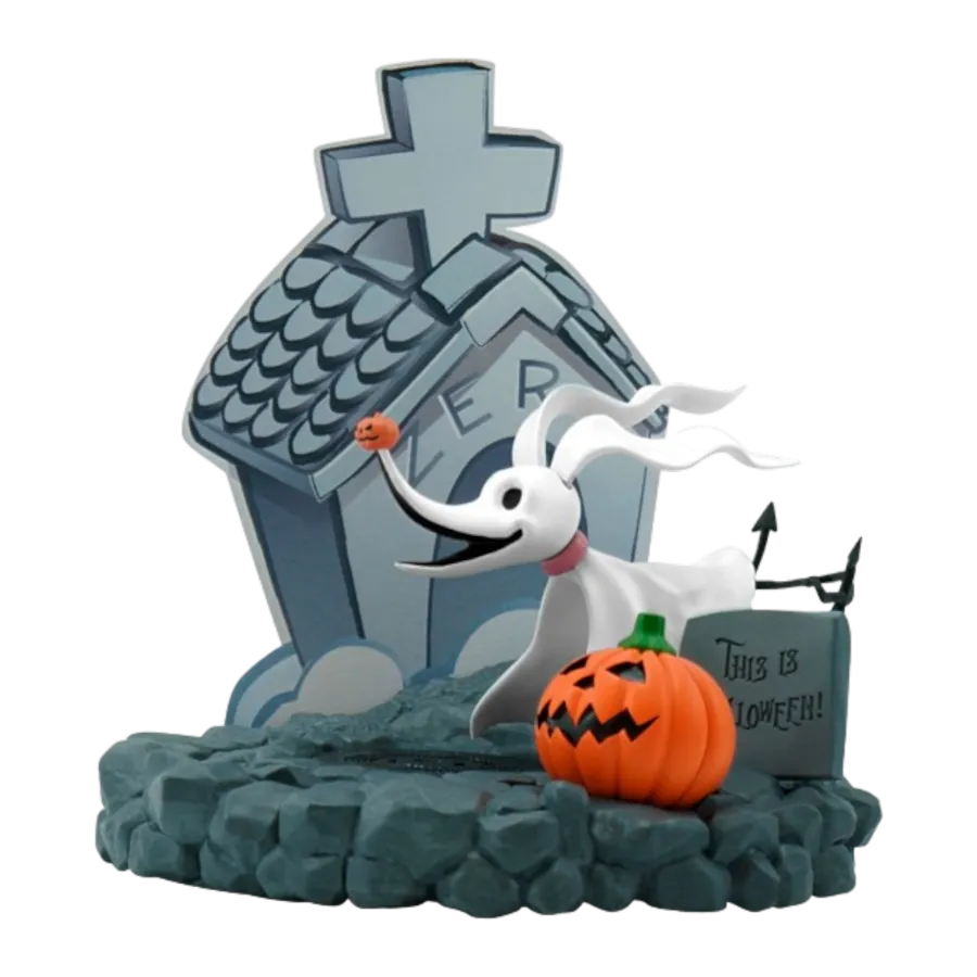 ABYFIG038 The Nightmare Before Christmas - Zero 1:10 Scale Figure - ABYstyle - Titan Pop Culture