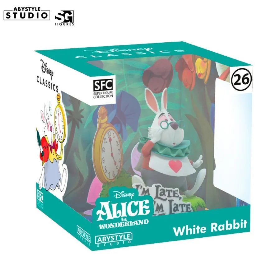 ABYFIG043 Alice in Wonderland - Lapin Blanc "White Rabbit" 1:10 Scale Figure - ABYstyle - Titan Pop Culture