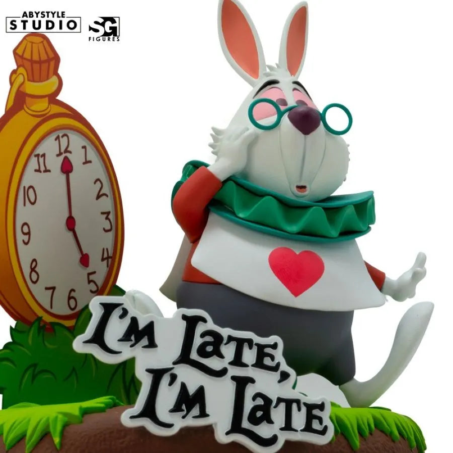 ABYFIG043 Alice in Wonderland - Lapin Blanc "White Rabbit" 1:10 Scale Figure - ABYstyle - Titan Pop Culture