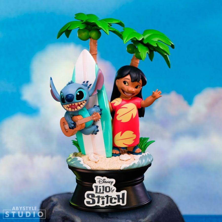 ABYFIG062 Lilo & Stitch - Lilo & Stitch Surfboard 1:10 Scale Figure - ABYstyle - Titan Pop Culture