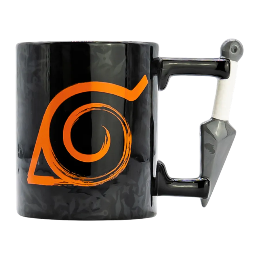 ABYMUGA095 Naruto Shippuden - Kunai Konoha Dolomite 3D Mug - ABYstyle - Titan Pop Culture