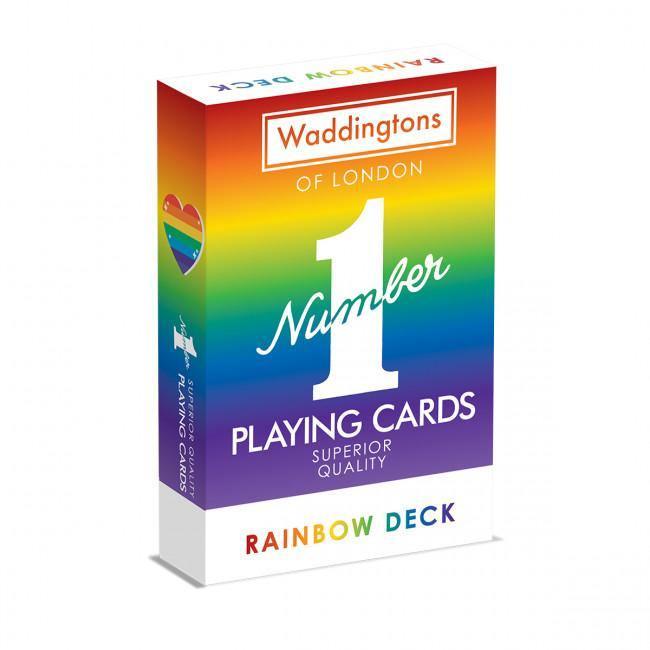 AIE-21685 Rainbow Edition Playing Cards - Winning Moves - Titan Pop Culture