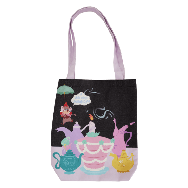 LOUWDTB2991 Alice in Wonderland (1951) - Unbirthday Canvas Tote Bag - Loungefly - Titan Pop Culture