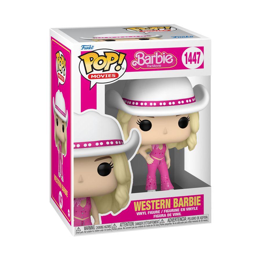 FUN72637 Barbie: The Movie (2023) - Western Barbie Pop! Vinyl - Funko - Titan Pop Culture