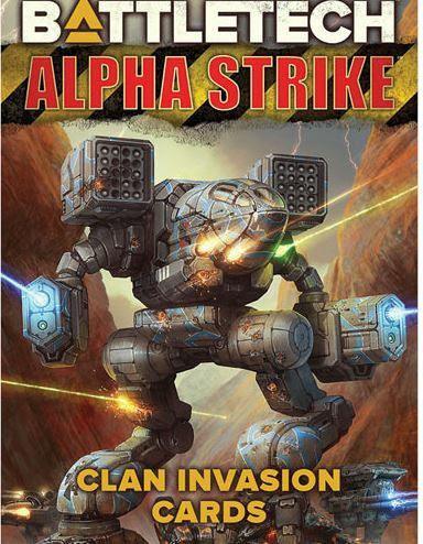 BattleTech Alpha Strike Clan Invasion Cards Tabletop Gaming / Miniatures by Catalyst Game Labs | Titan Pop Culture