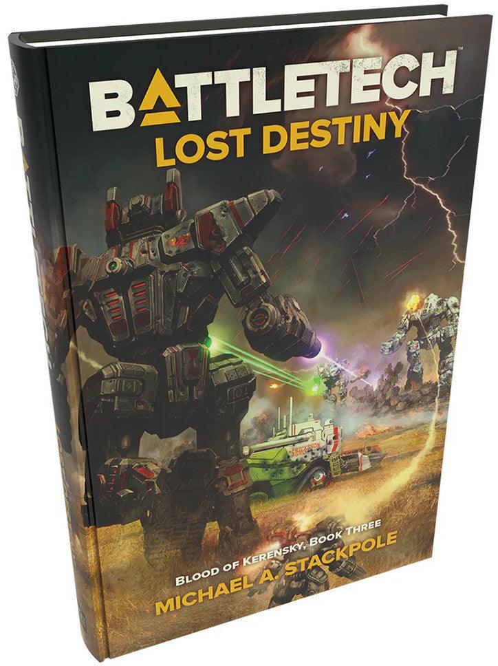 Battletech Lost Destiny Premium Hardback Tabletop Gaming / Role Playing Games by Battletech | Titan Pop Culture