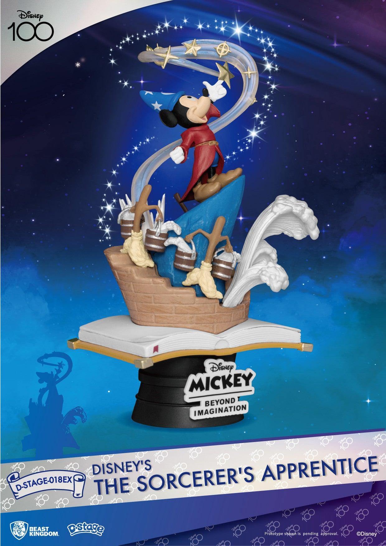 VR-115727 Beast Kingdom D Stage Disney Fantasia Mickey Mouse the Sorcerers Apprentice Exclusive Version - Beast Kingdom - Titan Pop Culture