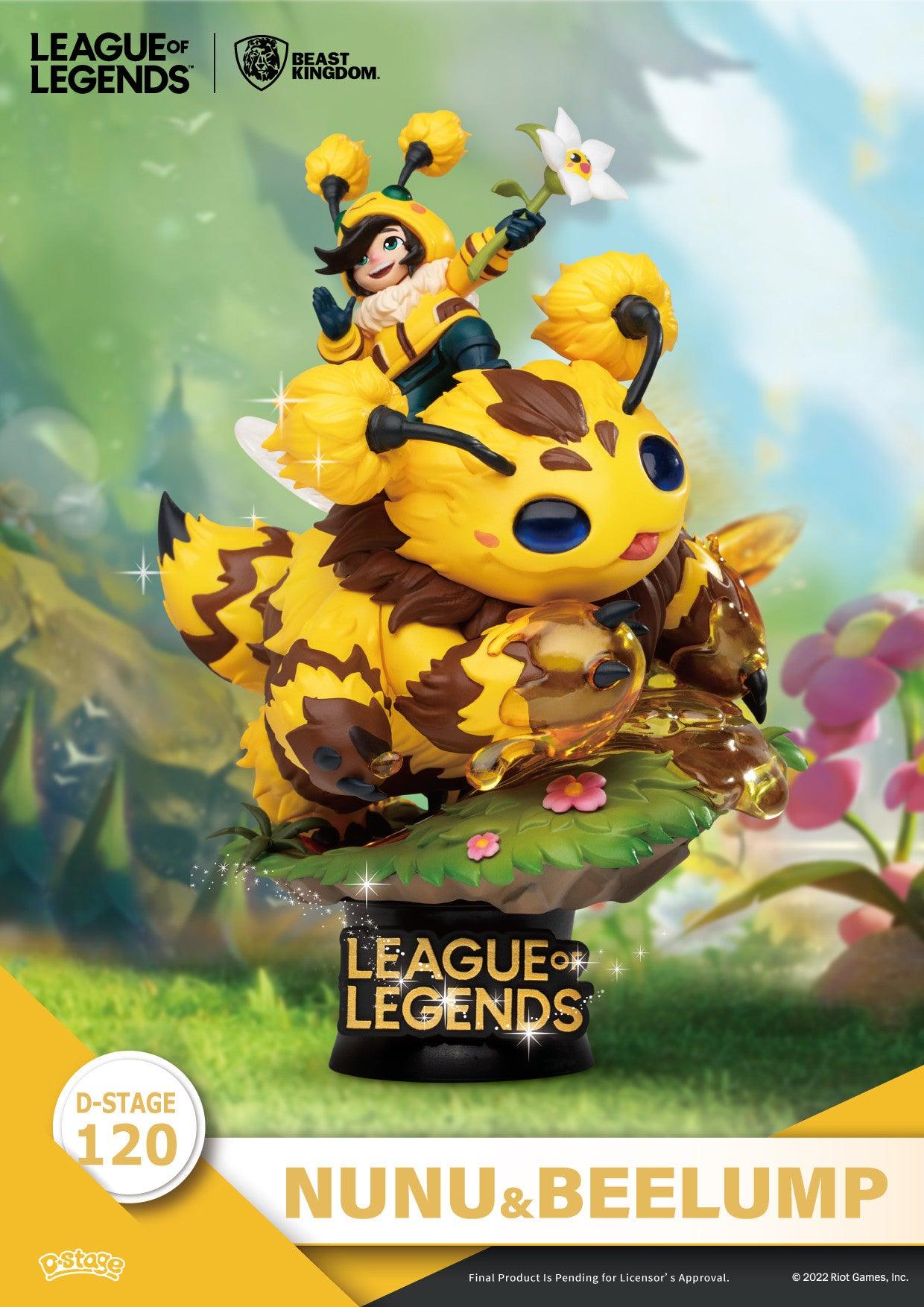 VR-103955 Beast Kingdom D Stage League of Legends Nunu & Beelump & Heimerstinger Set - Beast Kingdom - Titan Pop Culture