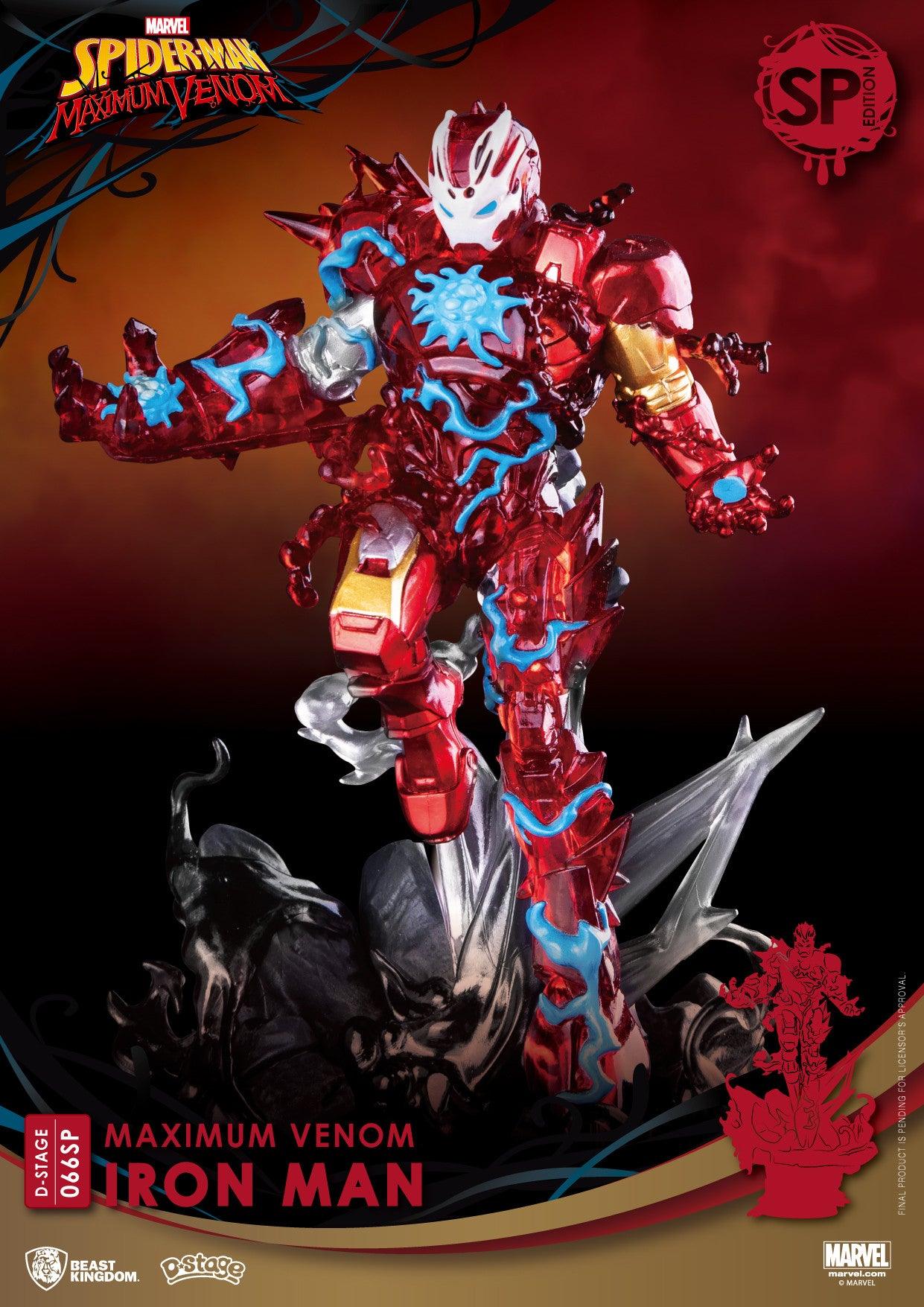 VR-93323 Beast Kingdom D Stage Maximum Venom Iron Man Special Edition - Beast Kingdom - Titan Pop Culture