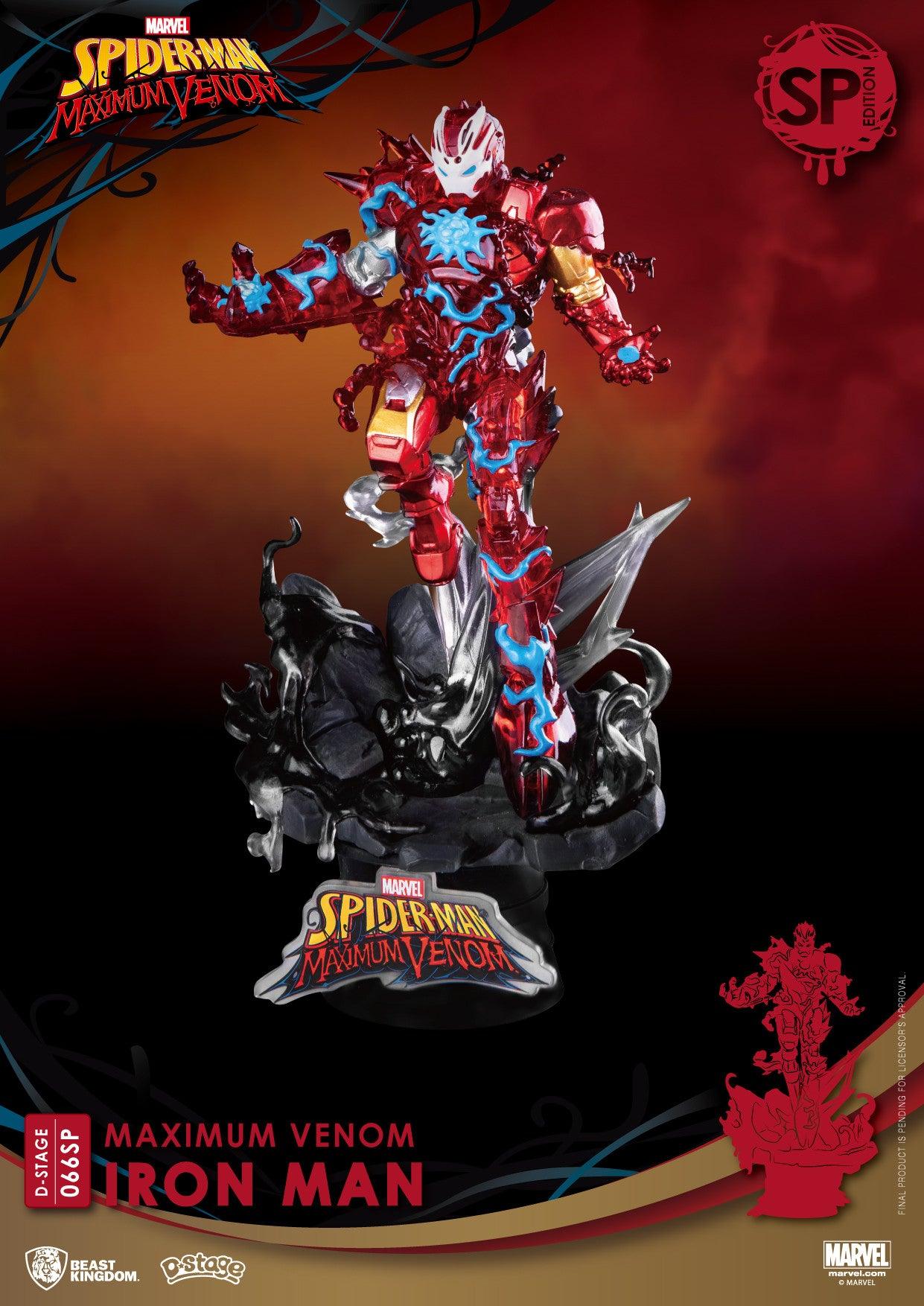 VR-93323 Beast Kingdom D Stage Maximum Venom Iron Man Special Edition - Beast Kingdom - Titan Pop Culture