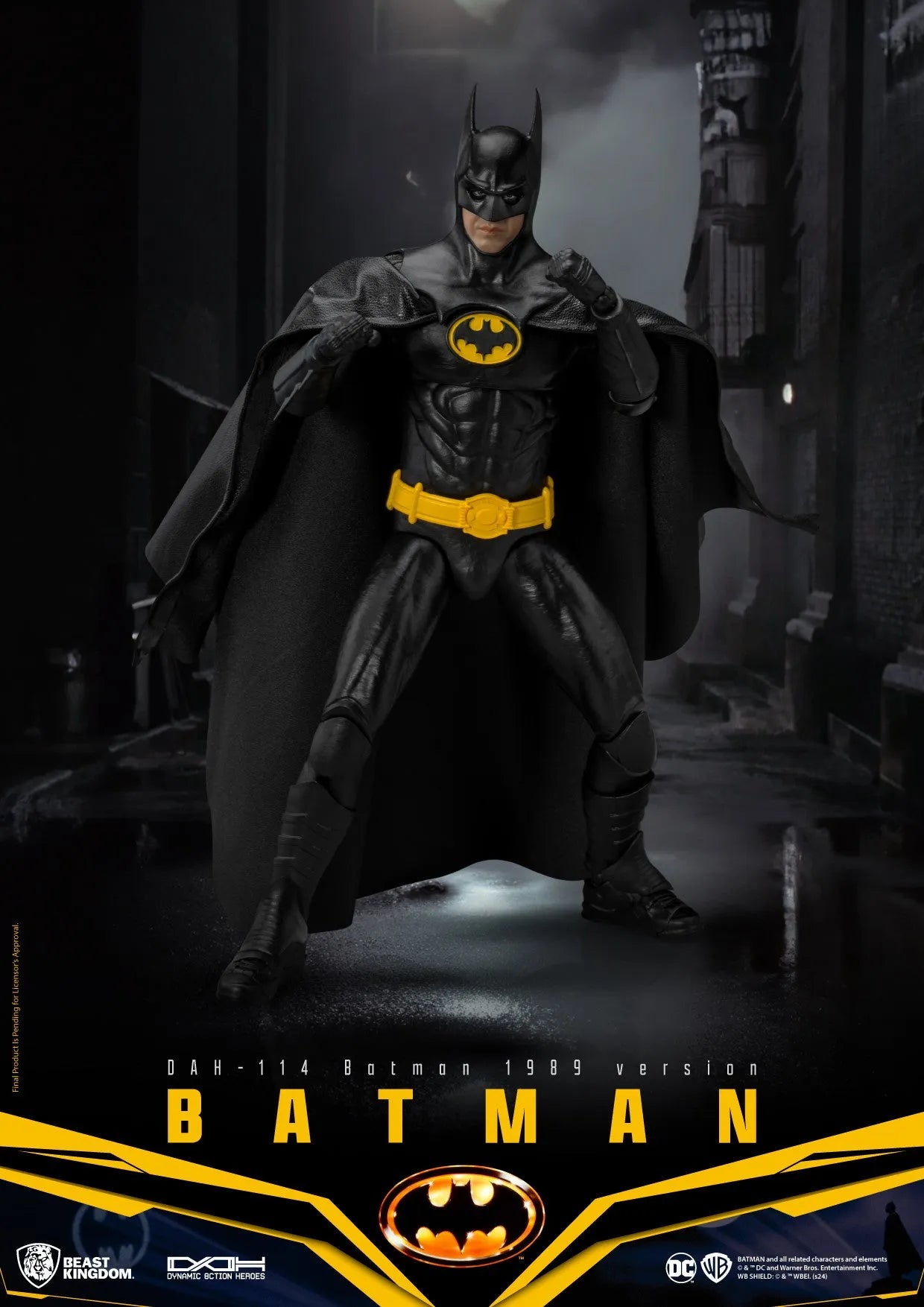 Héroes de acción dinámica del Reino de las Bestias Batman (versión de Batman de 1989)
