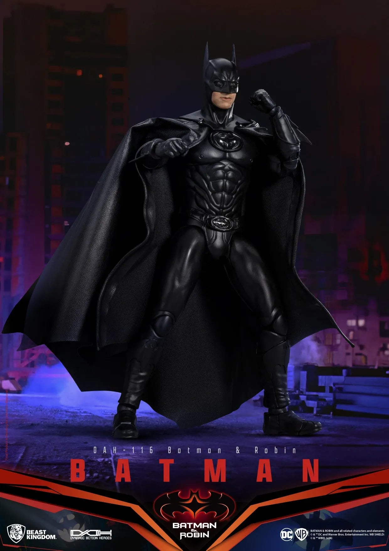 Héroes de acción dinámica del Reino de las Bestias Batman (versión Batman y Robin)