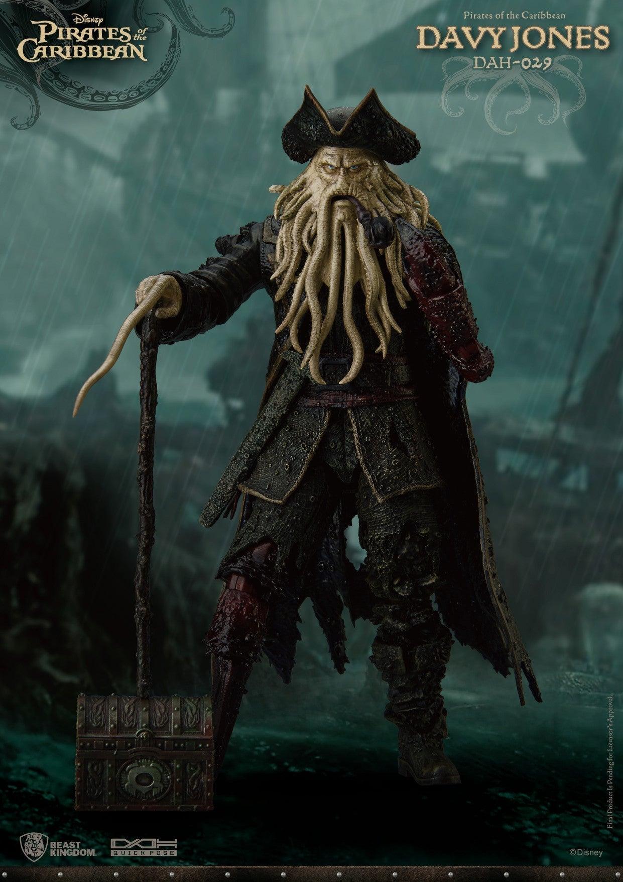 Beast Kingdom Dynamic Action Heroes Pirates of the Caribbean at Worlds End Davy Jones Beast Kingdom Titan Pop Culture