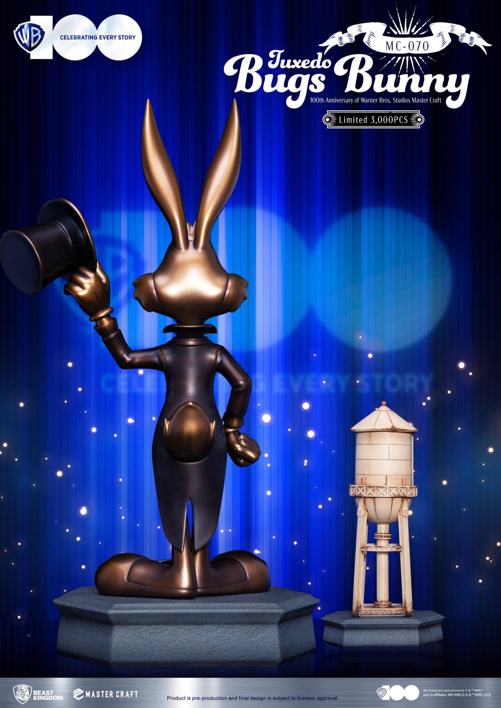 VR-112355 Beast Kingdom Master Craft 100th Anniversary of Warner Bros Studios Tuxedo Bugs Bunny - Beast Kingdom - Titan Pop Culture